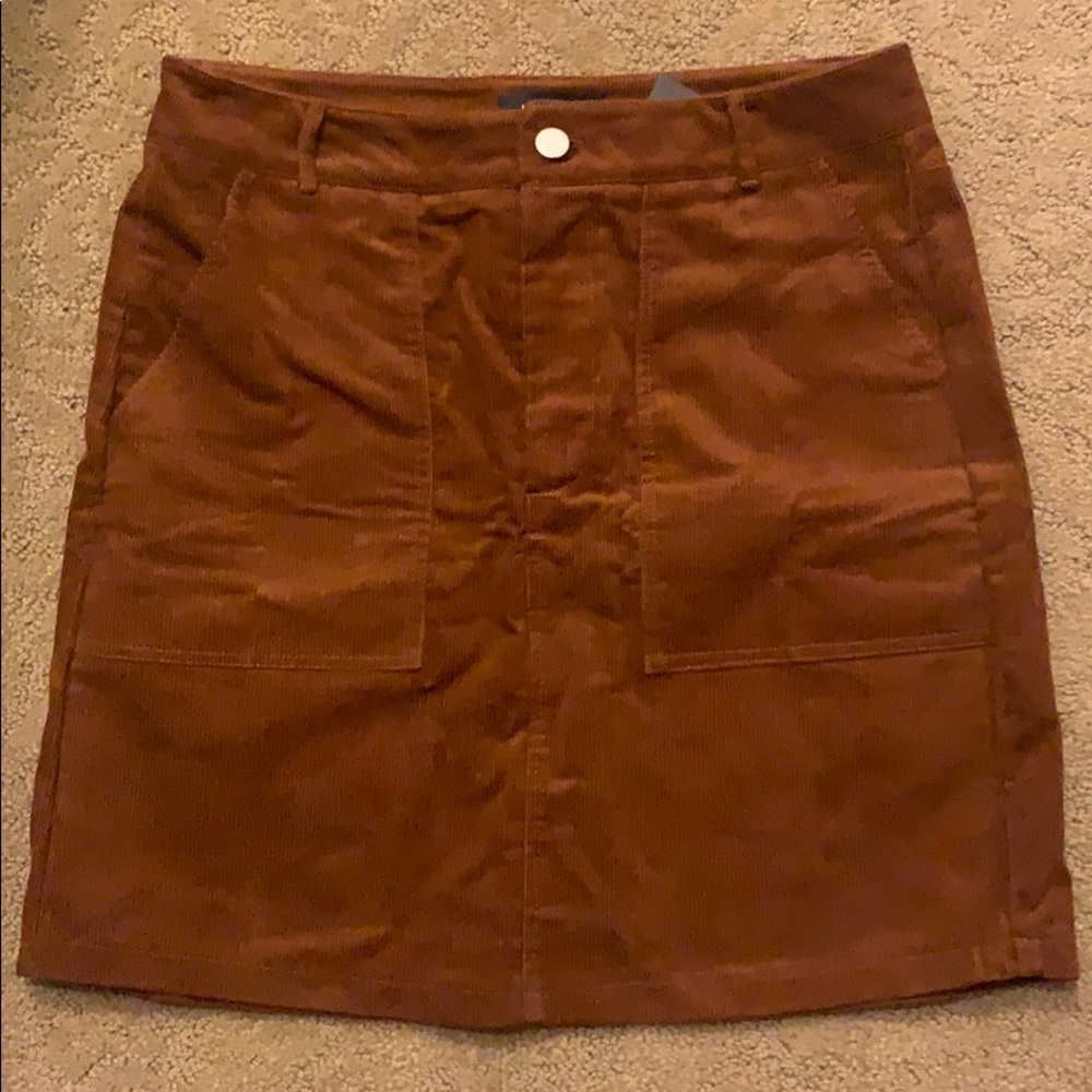 Courderoy skirt